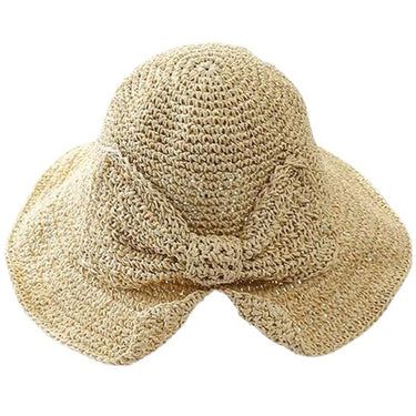 chapeau bebe fille en paille
